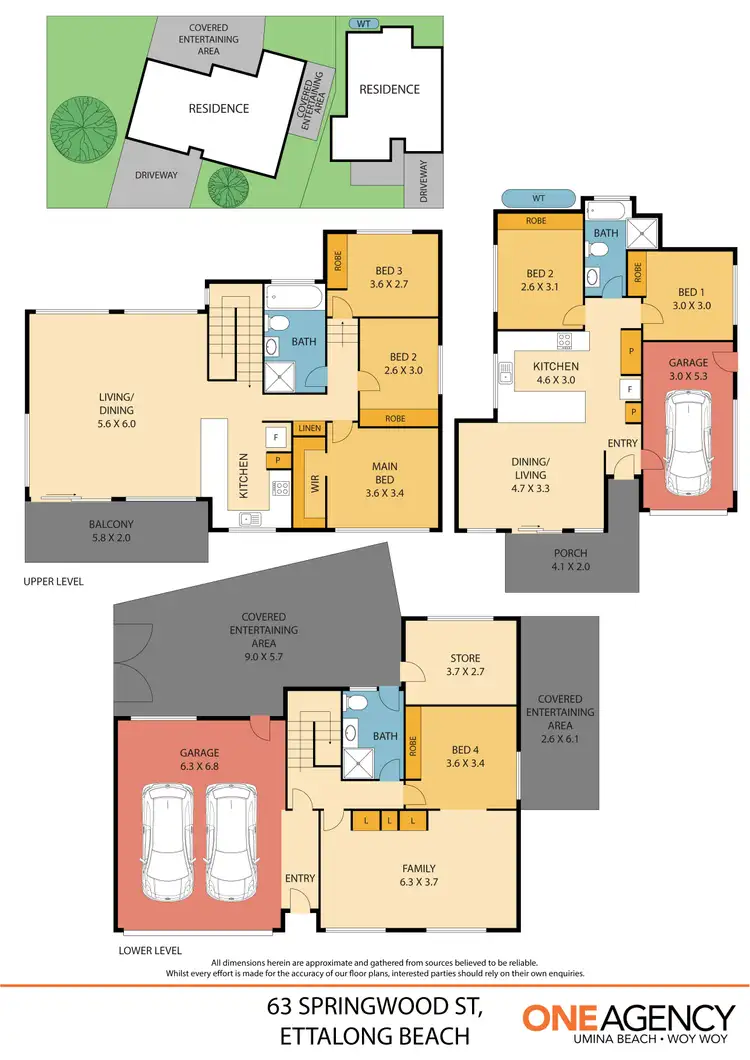 Floorplan of Homely house listing, 63 Springwood Street, Ettalong Beach NSW 2257