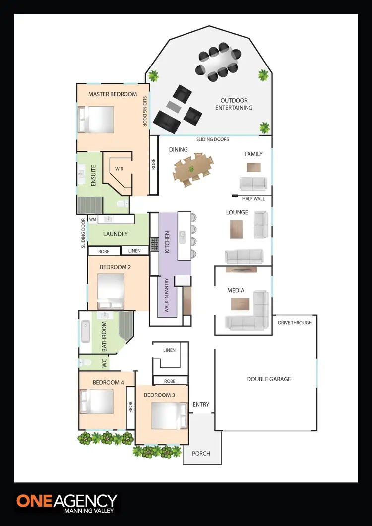 Floorplan of Homely house listing, 94 Diamantina Circuit, Harrington NSW 2427