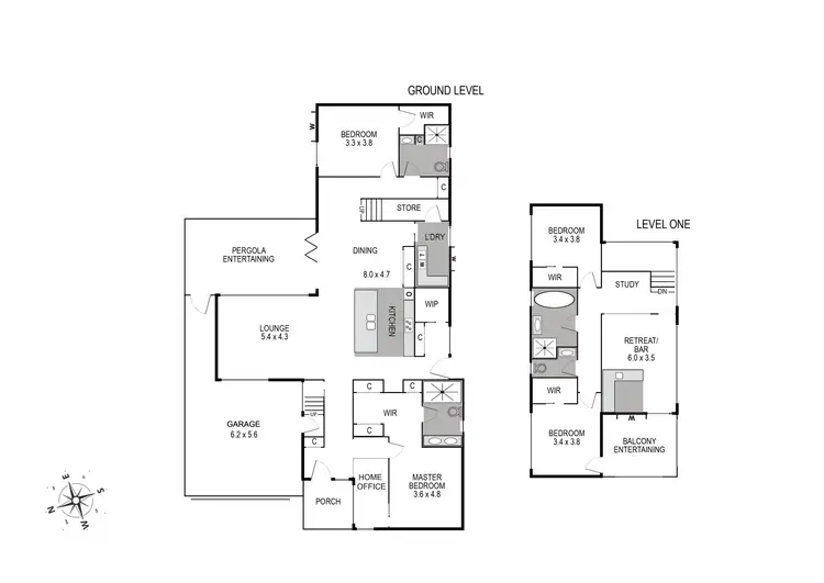 Floorplan of Homely house listing, 80 French Road, Greenvale VIC 3059
