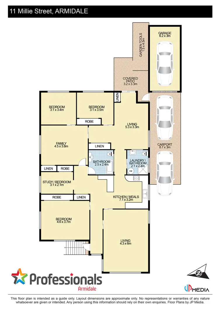 Floorplan of Homely house listing, 11 Millie Street, Armidale NSW 2350