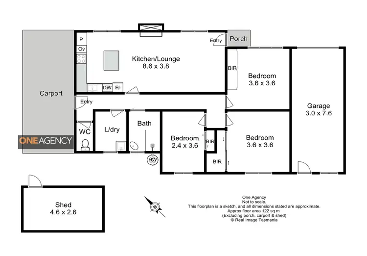 Floorplan of Homely house listing, 34 Brittons Road, Smithton TAS 7330