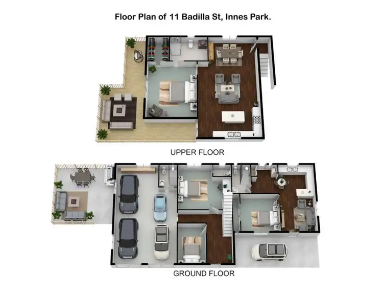 Floorplan of Homely house listing, 11 Badilla Street, Innes Park QLD 4670