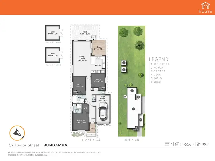 Floorplan of Homely house listing, 17 Taylor Street, Bundamba QLD 4304