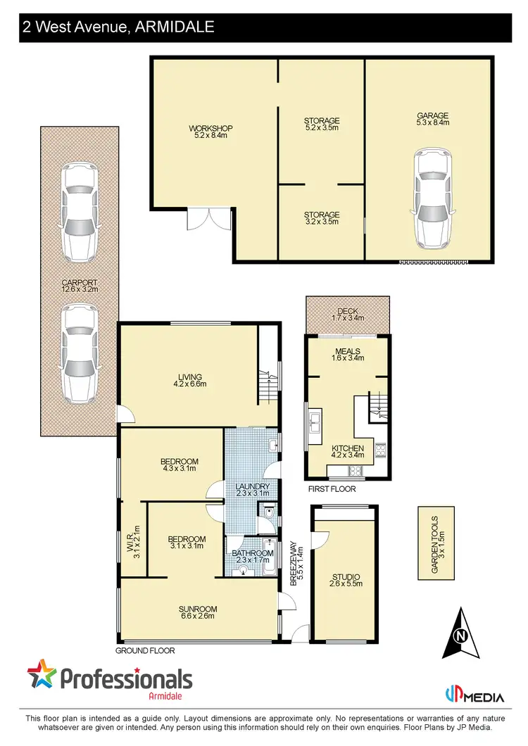 Floorplan of Homely house listing, 2 West Avenue, Armidale NSW 2350