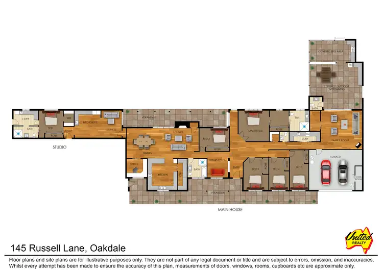 Floorplan of Homely rural property listing, 145 Russell Lane, Oakdale NSW 2570