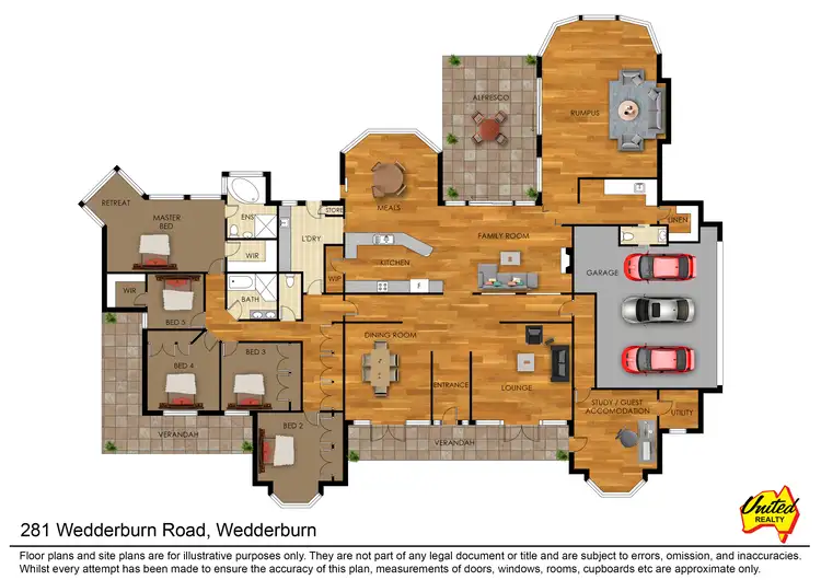 Floorplan of Homely rural property listing, 281 Wedderburn Road, Wedderburn NSW 2560