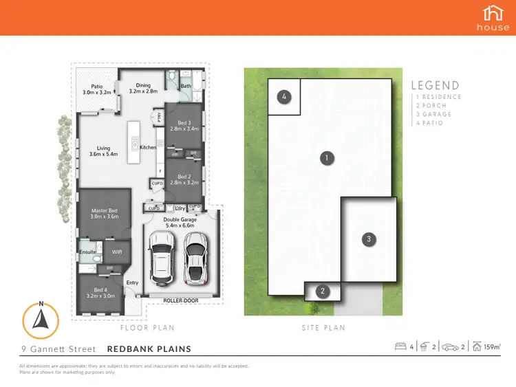 Floorplan of Homely house listing, 9 Gannet Street, Redbank Plains QLD 4301