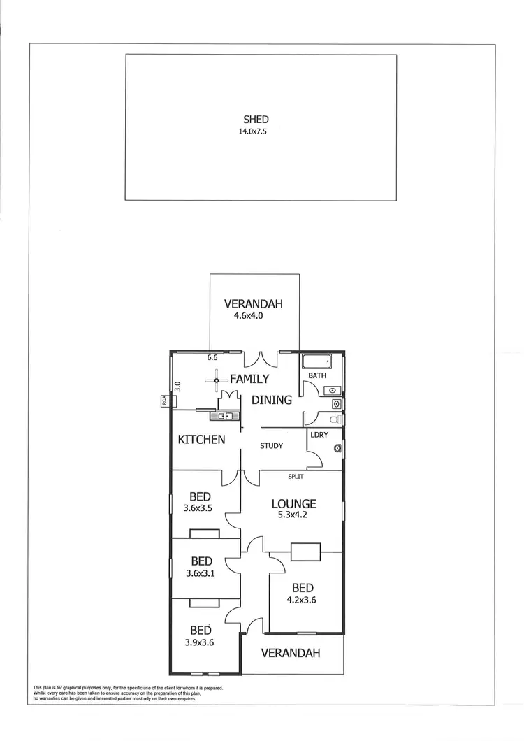 Floorplan of Homely house listing, 9 Olive Street, Murray Bridge SA 5253