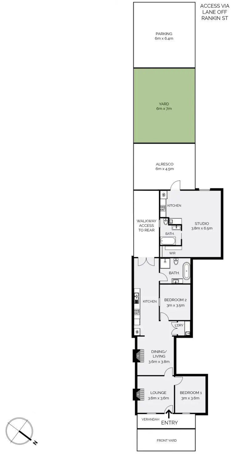 Floorplan of Homely house listing, 100 Durham Street, Bathurst NSW 2795