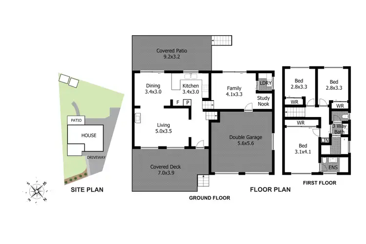 Floorplan of Homely house listing, 3 Bernarra Place, Cranebrook NSW 2749