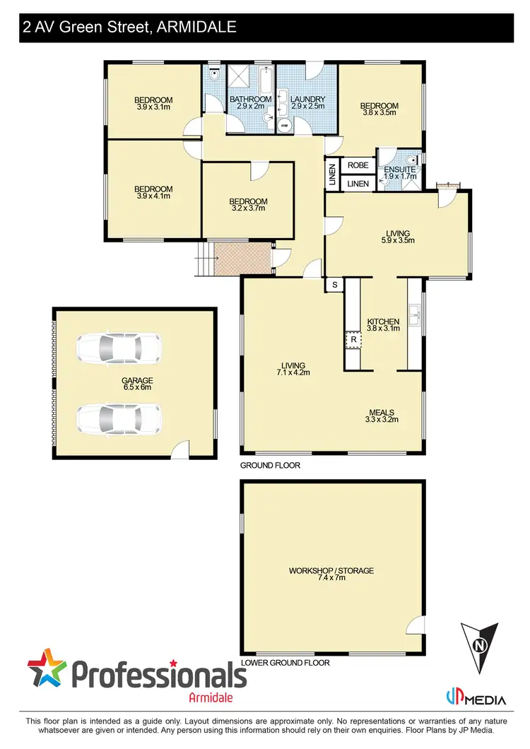 Floorplan of Homely house listing, 2 A V Green Street, Armidale NSW 2350