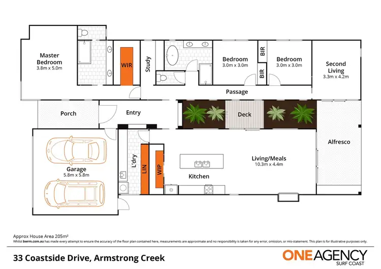 Floorplan of Homely house listing, 33 Coastside Drive, Armstrong Creek VIC 3217