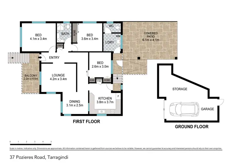 Floorplan of Homely house listing, 37 Pozieres Road, Tarragindi QLD 4121