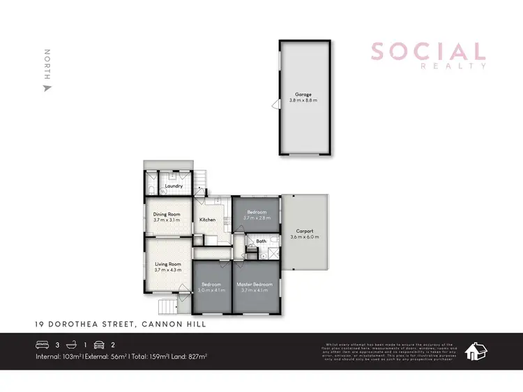 Floorplan of Homely house listing, 19 Dorothea Street, Cannon Hill QLD 4170