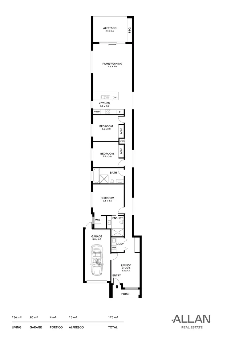 Floorplan of Homely house listing, 41B Kildonan Road, Warradale SA 5046
