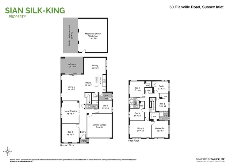 Floorplan of Homely house listing, 60 Glanville Road, Sussex Inlet NSW 2540