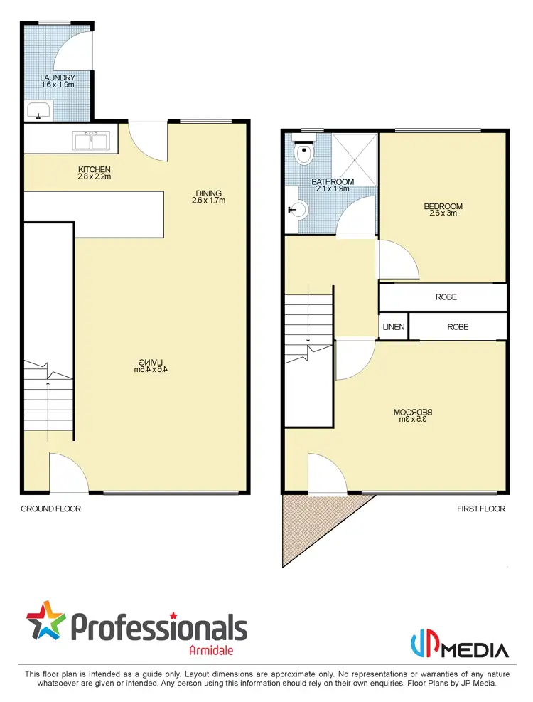 Floorplan of Homely unit listing, 1/80 Jessie Street, Armidale NSW 2350