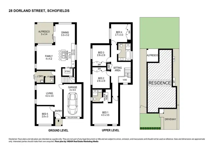 Floorplan of Homely house listing, 28 Dorland Street, Schofields NSW 2762