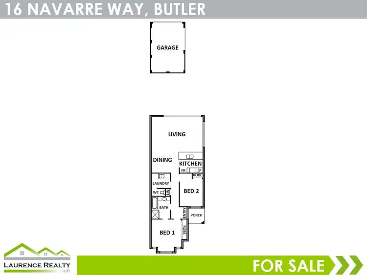 Floorplan of Homely house listing, 16 Navarre Way, Butler WA 6036
