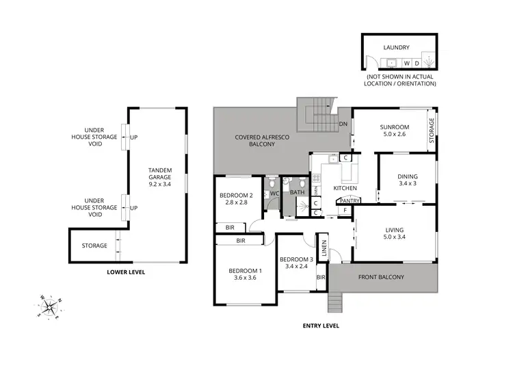 Floorplan of Homely house listing, 16 Forrest Street, Oak Flats NSW 2529