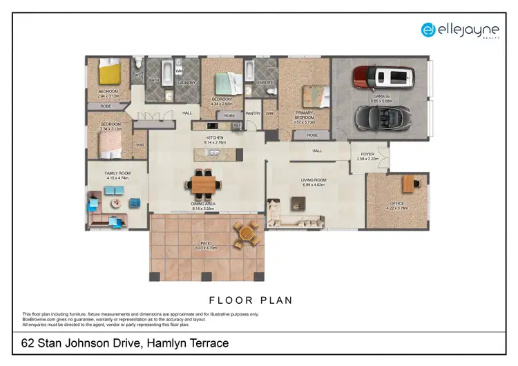 Floorplan of Homely house listing, 62 Stan Johnson Drive, Hamlyn Terrace NSW 2259