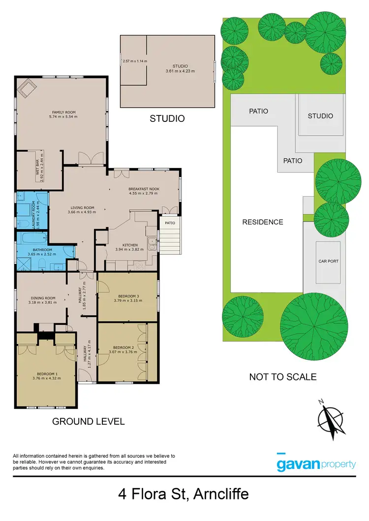 Floorplan of Homely house listing, 4 Flora Street, Arncliffe NSW 2205