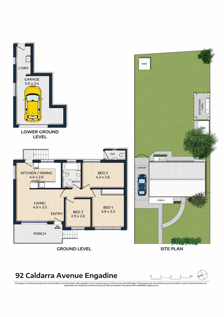 Floorplan of Homely house listing, 92 Caldarra Avenue, Engadine NSW 2233