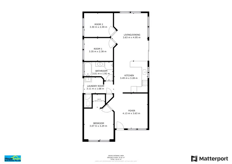 Floorplan of Homely house listing, 15 Sinai Place, Lockridge WA 6054