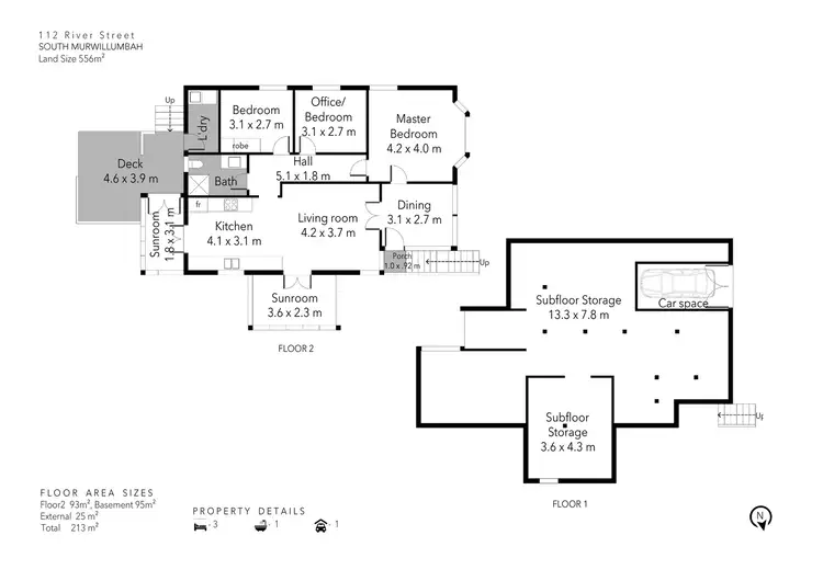 Floorplan of Homely house listing, 112 River Street, South Murwillumbah NSW 2484