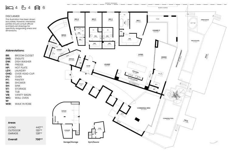 Floorplan of Homely apartment listing, 1/63 River Esplanade, Mooloolaba QLD 4557