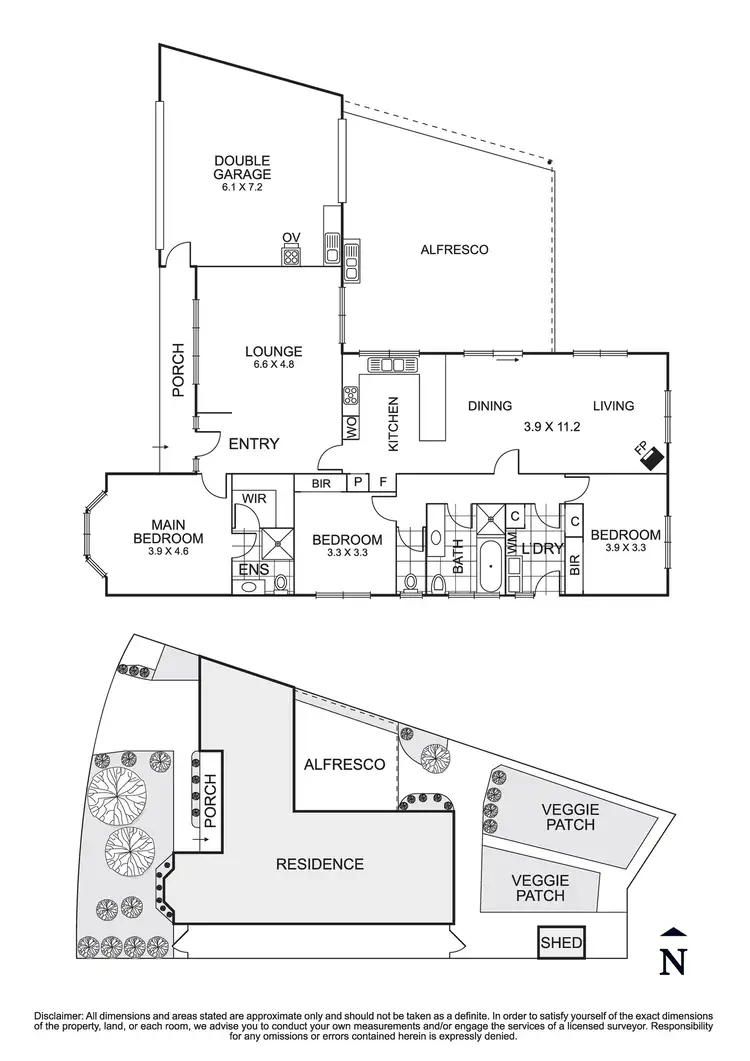 Floorplan of Homely house listing, 39 Border Drive, Keilor East VIC 3033