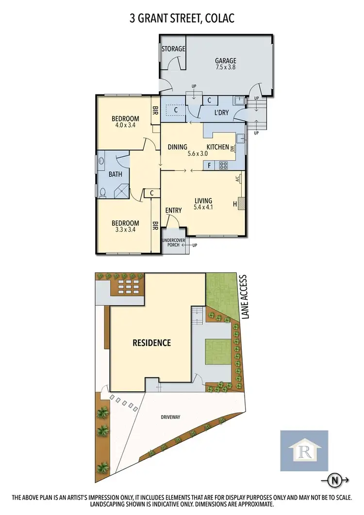 Floorplan of Homely house listing, 3 Grant Street, Colac VIC 3250