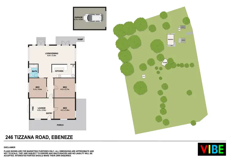 Floorplan of Homely rural property listing, 246 Tizzana Road, Ebenezer NSW 2756