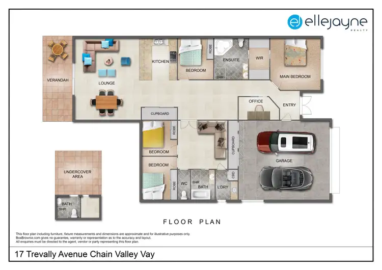 Floorplan of Homely house listing, 17 Trevally Avenue, Chain Valley Bay NSW 2259