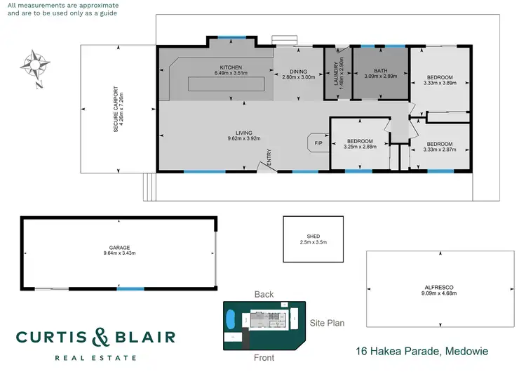 Floorplan of Homely house listing, 16 Hakea Parade, Medowie NSW 2318