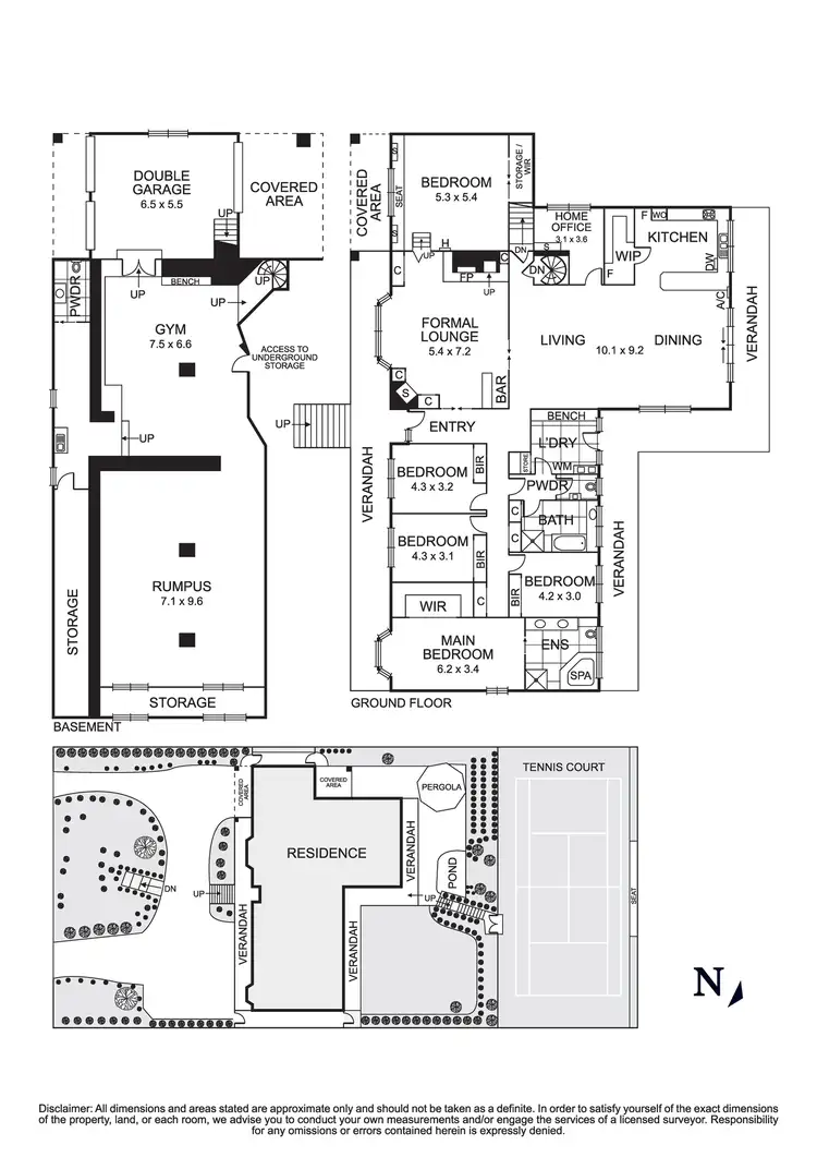 Floorplan of Homely house listing, 55 Drummond Street, Greenvale VIC 3059