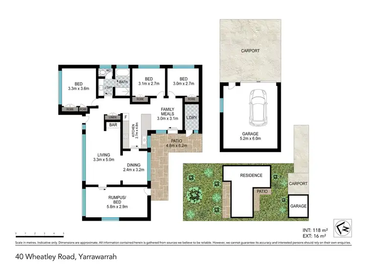 Floorplan of Homely house listing, 40 Wheatley Road, Yarrawarrah NSW 2233