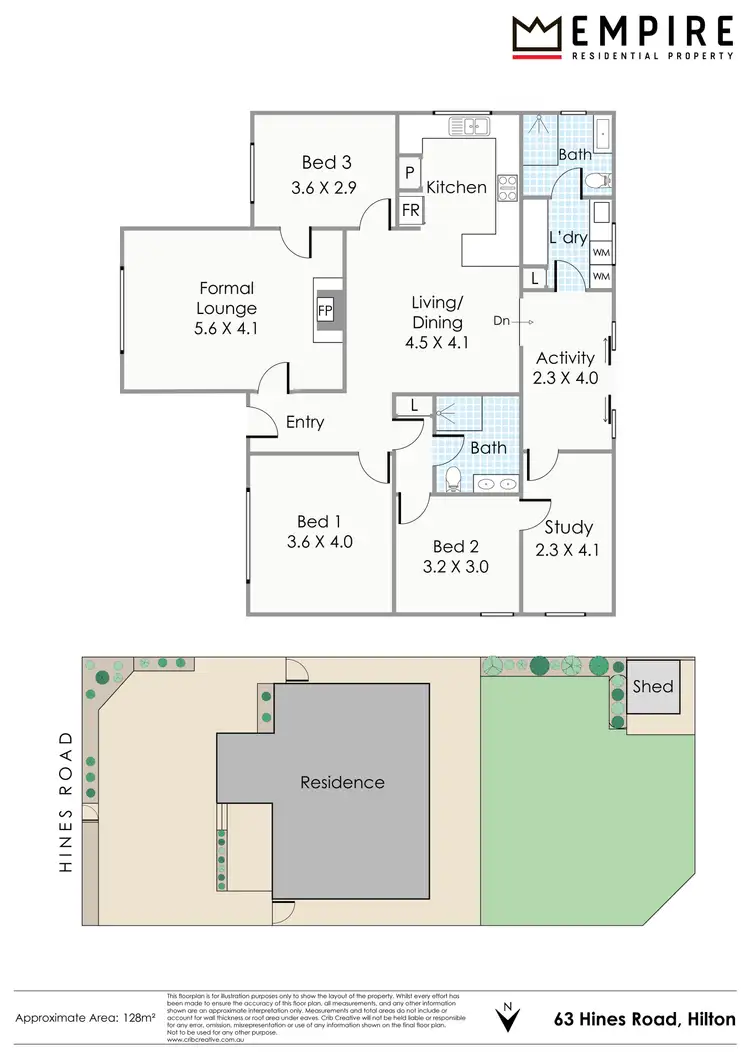 Floorplan of Homely house listing, 63 Hines Road, Hilton WA 6163