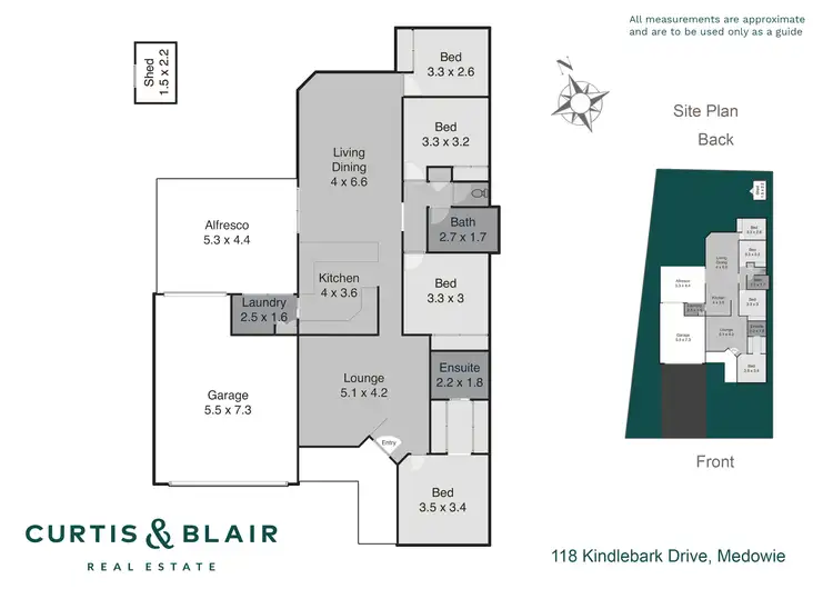 Floorplan of Homely house listing, 118 Kindlebark Drive, Medowie NSW 2318