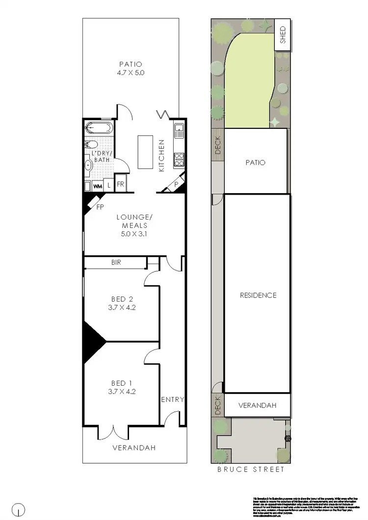 Floorplan of Homely house listing, 19 Bruce Street, Leederville WA 6007