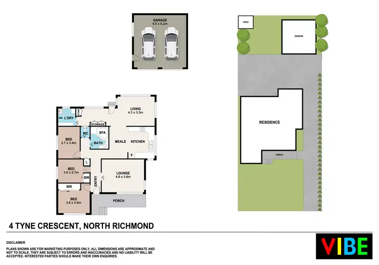 Floorplan of Homely house listing, 4 Tyne Crescent, North Richmond NSW 2754