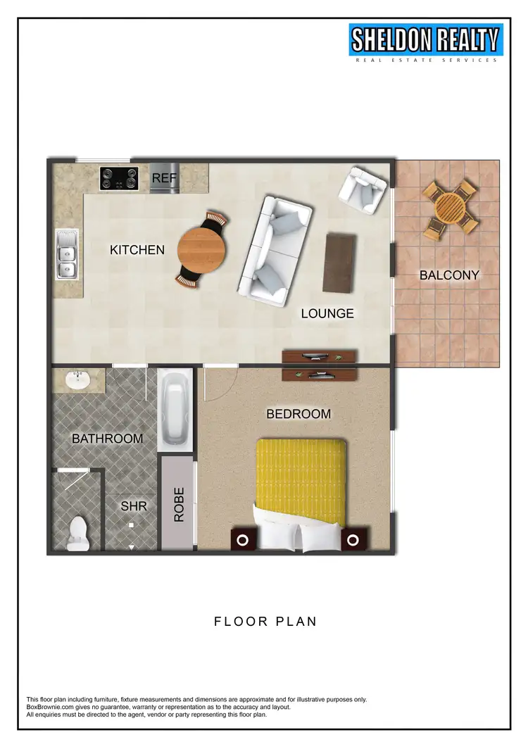 Floorplan of Homely unit listing, 15/81 Guide Street, Clifton Beach QLD 4879