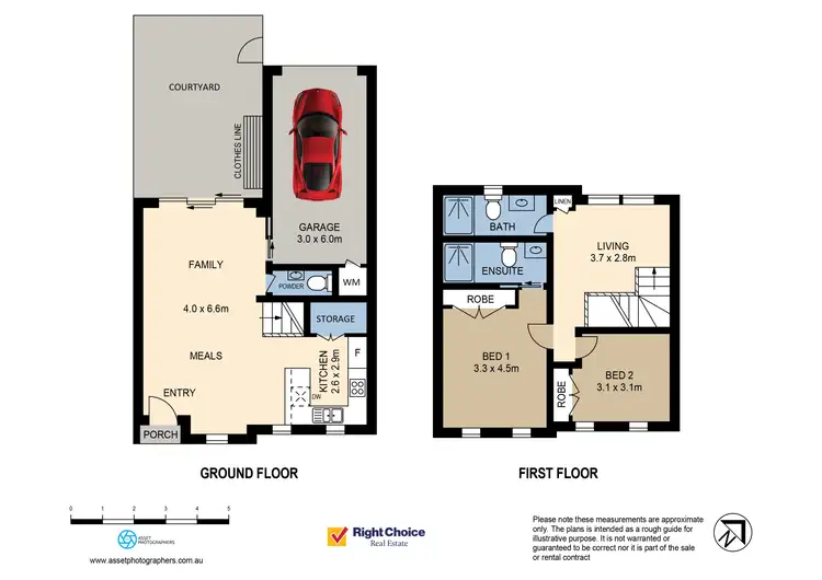 Floorplan of Homely townhouse listing, 137 Lakelands Drive, Dapto NSW 2530