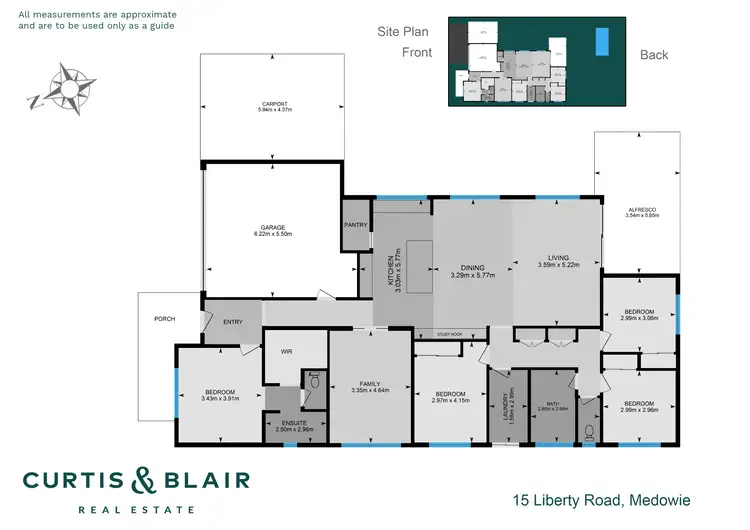 Floorplan of Homely house listing, 15 Liberty Road, Medowie NSW 2318