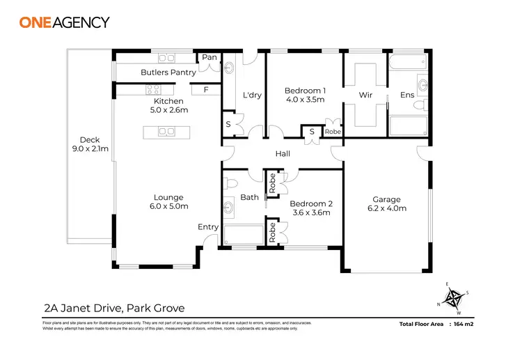 Floorplan of Homely house listing, 2A Janet Drive, Park Grove TAS 7320
