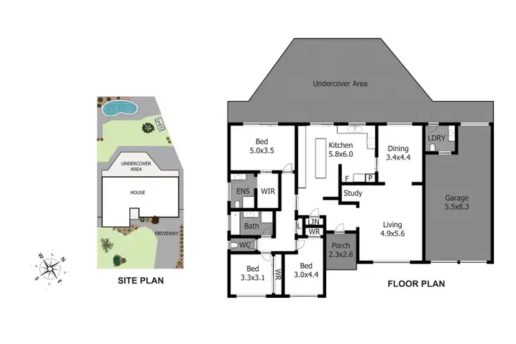 Floorplan of Homely house listing, 33 Laycock Street, Cranebrook NSW 2749