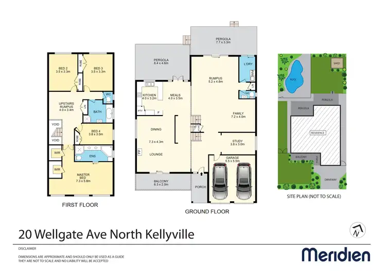 Floorplan of Homely house listing, 20 Wellgate Avenue, North Kellyville NSW 2155