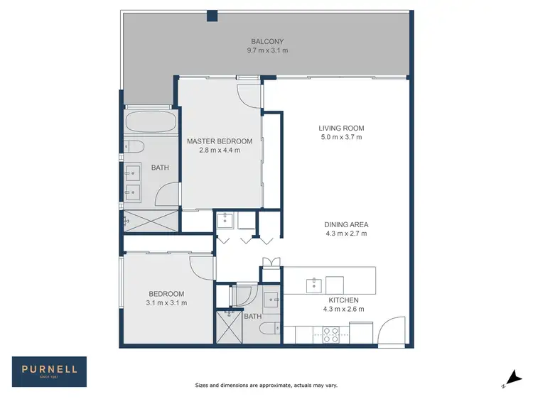 Floorplan of Homely apartment listing, 55/21 Dawes Street, Kingston ACT 2604