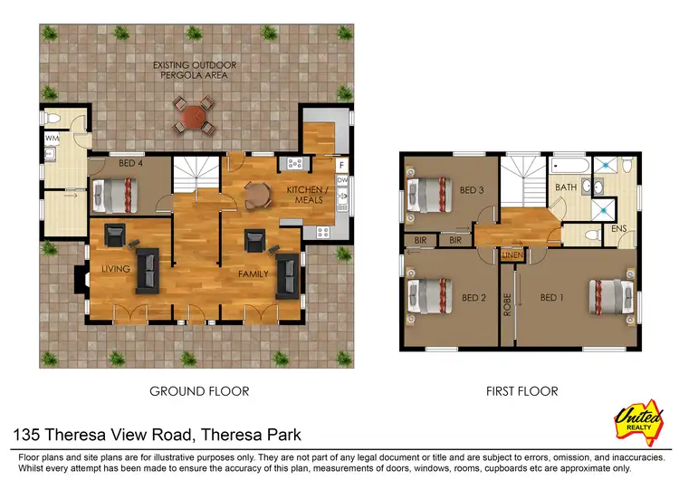 Floorplan of Homely rural property listing, 135 Theresa View Road, Theresa Park NSW 2570
