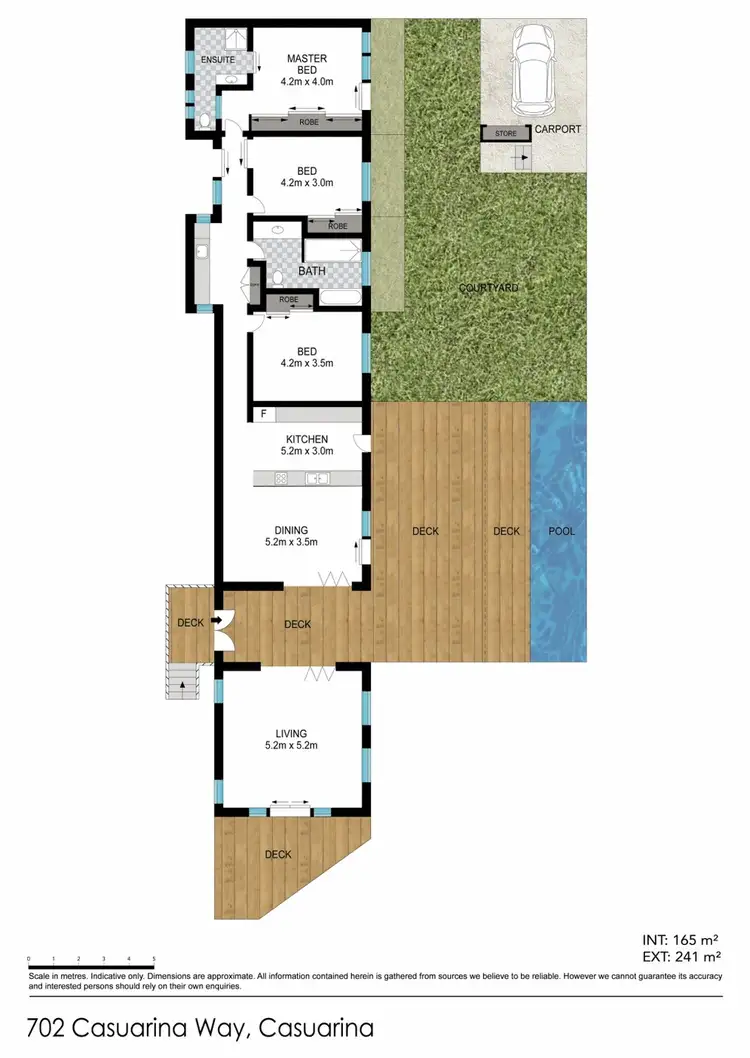 Floorplan of Homely house listing, 702 Casuarina Way, Casuarina NSW 2487
